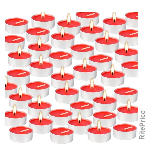 30 Pcs (1 Pack) Strawberry Tealight Candles, Aromatherapy 2.5 hrs Burn Freshener - Picture 7 of 11